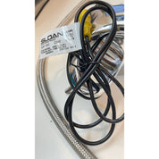 SLOAN EBF-650-BAT-TEE-CP-0.5GPM-MLM-IR-FCT Sensor Faucet – Chrome, 3-Hole Low Arc, Battery Powered