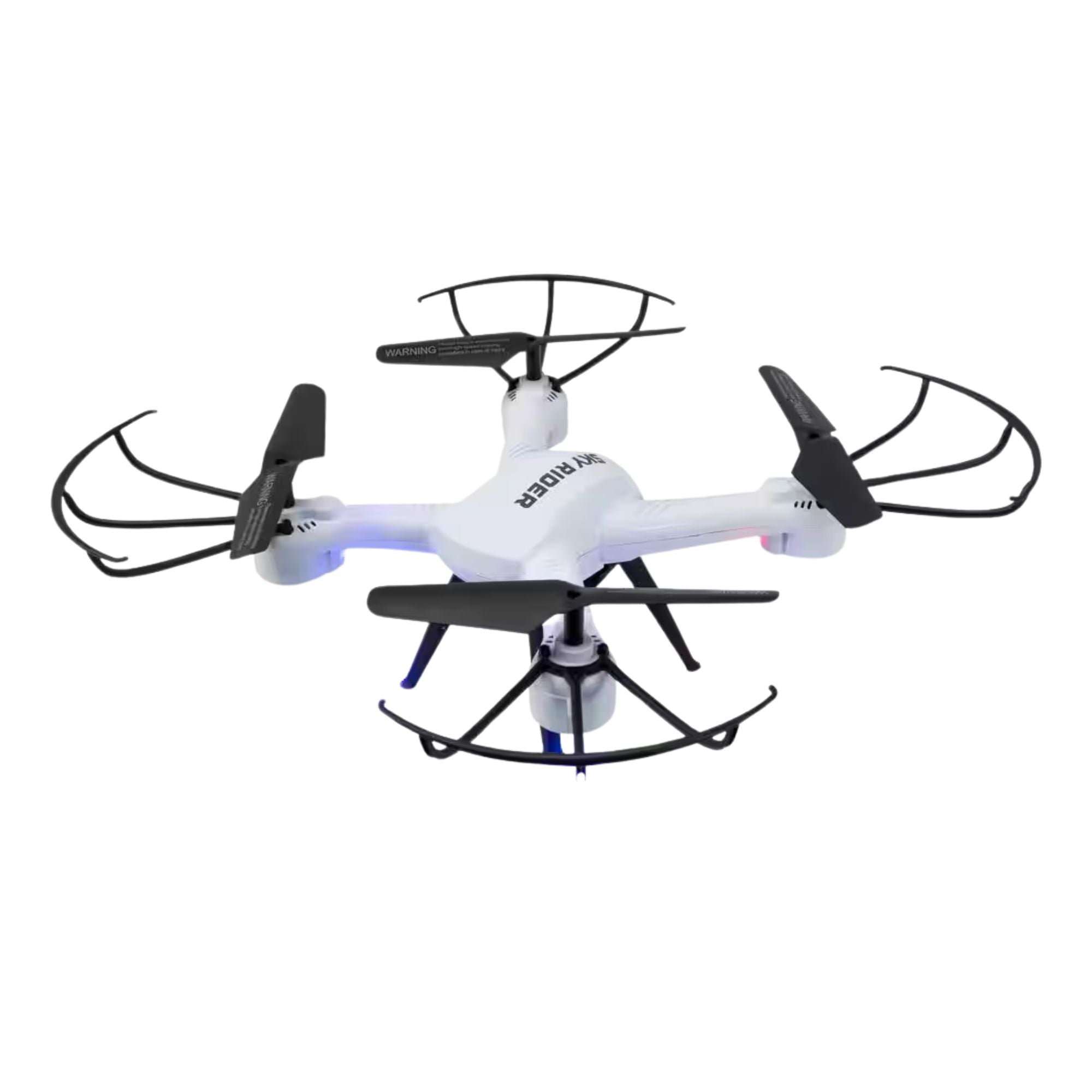Sky Rider Pro Quadcopter Drone with Wi-Fi Camera, Remote & Phone Holder – White