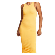 And Now This Women's Plus Size Sleeveless Seamless Bodycon Dress – Orange, Size - XS