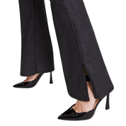 I.N.C. International Concepts Women's High-Rise Flare-Leg Jeans – Black Coated, Size 4