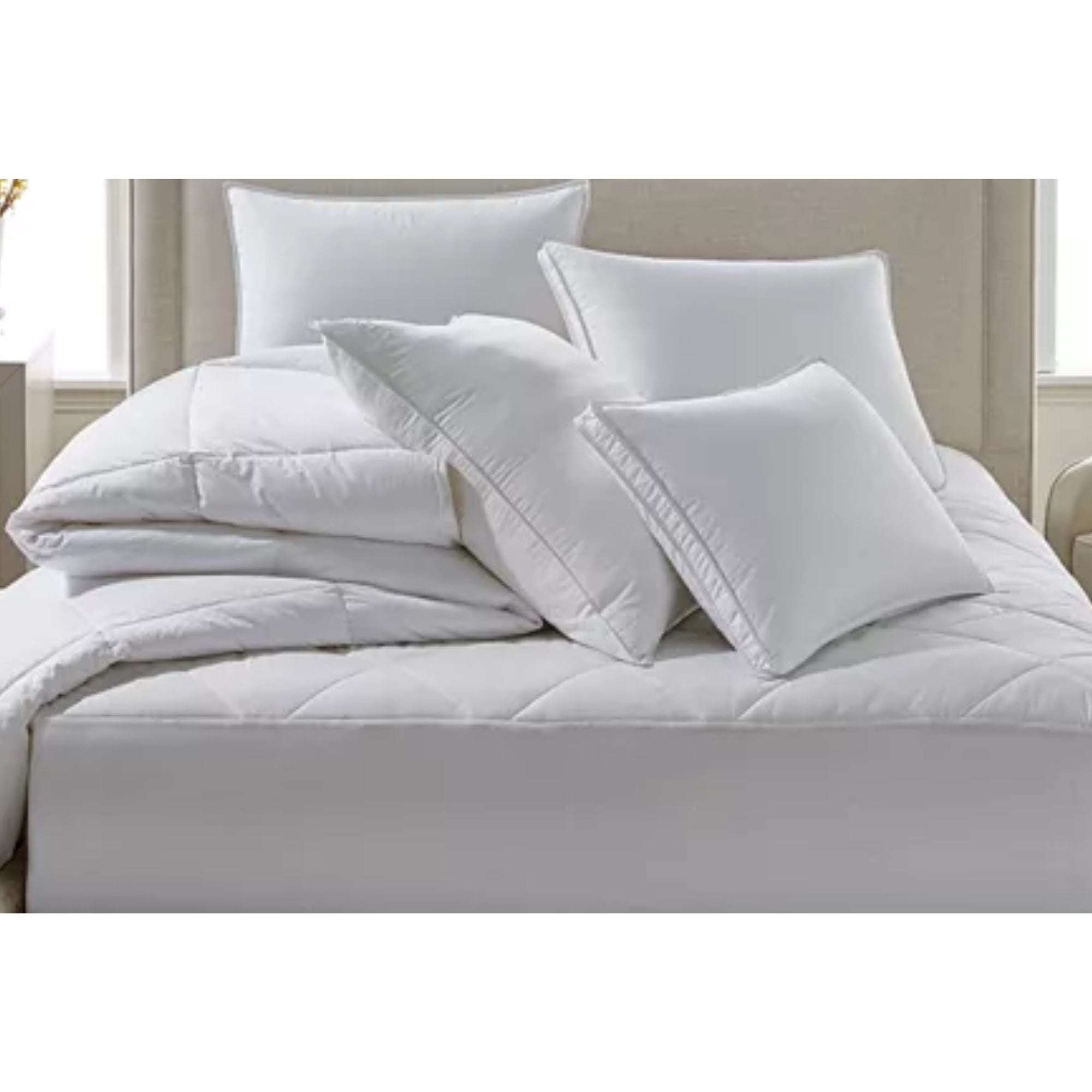 Hotel Collection Primaloft Hi Loft Down Alternative Comforter – Queen, White