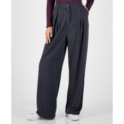 And Now This Women's Pleated High-Rise Wide-Leg Pants – Galaxy Night, Size - Medium