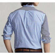 Polo Ralph Lauren Men's Slim Fit Stretch Woven Fun Shirt, Blue