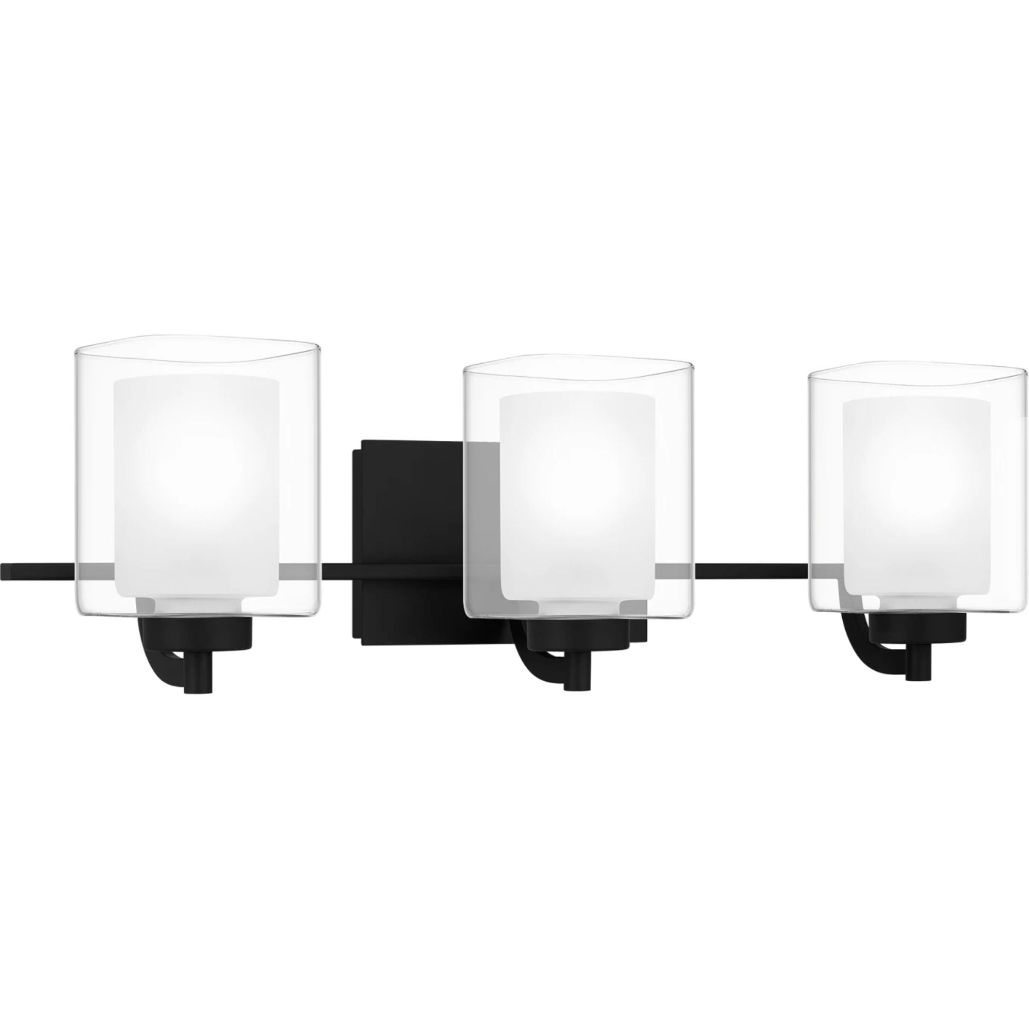 Quoizel Kolt 3-Light 26" Wide Vanity Light – Matte Black