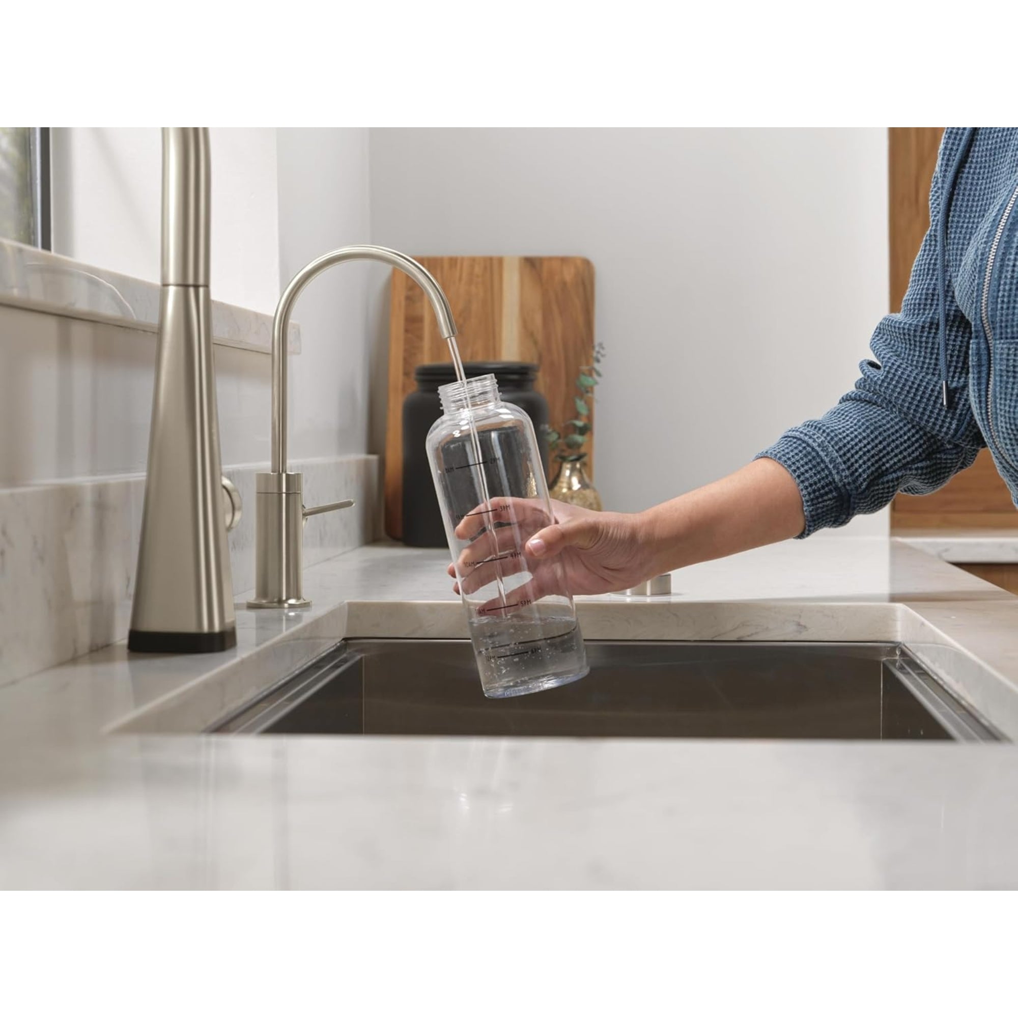 DWQ4001002 1.5 GPM Reverse Osmosis Beverage Faucet – Brilliance Stainless, Cold Only