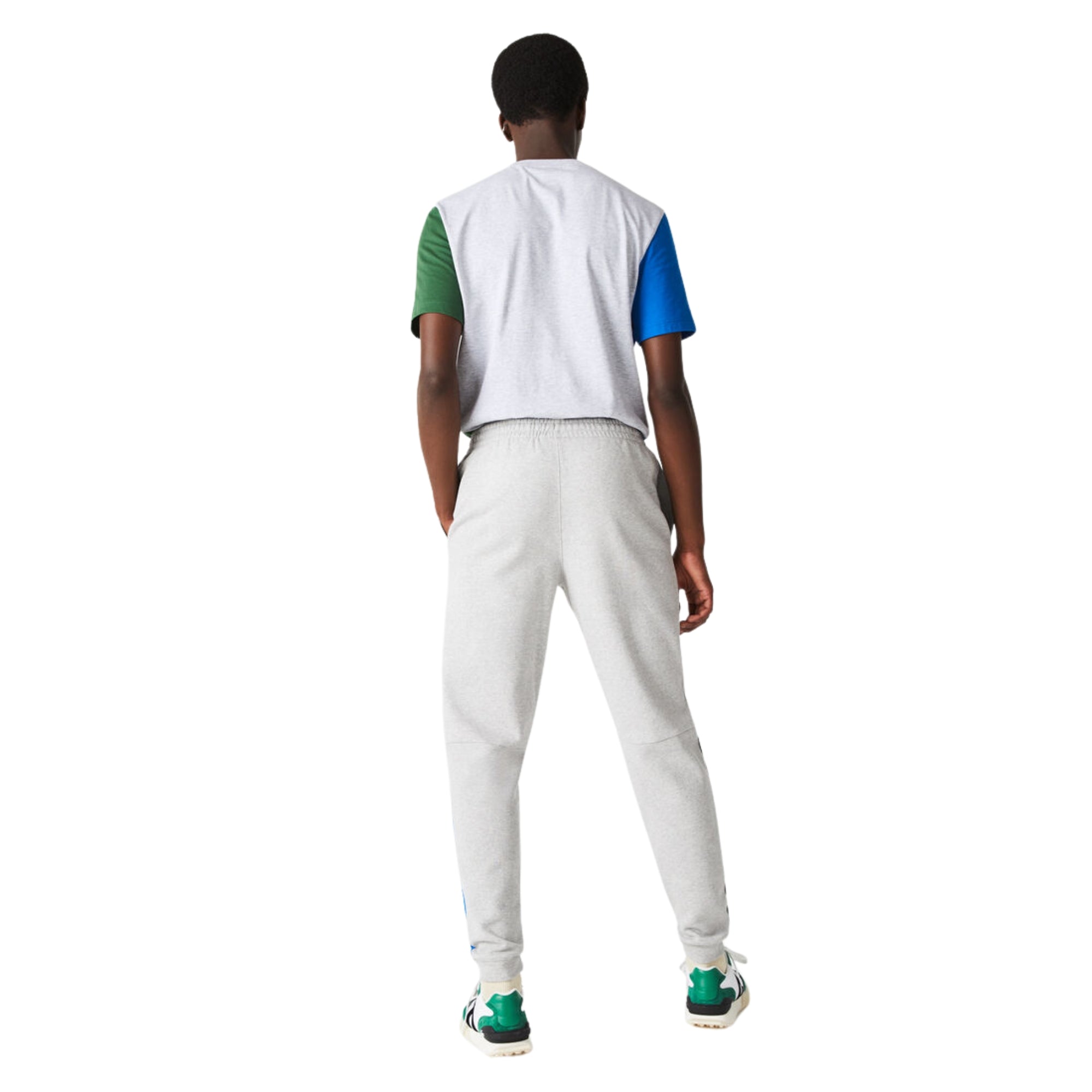Lacoste Men's Colorblock  Fleece Sweatpants - Size 3/Small