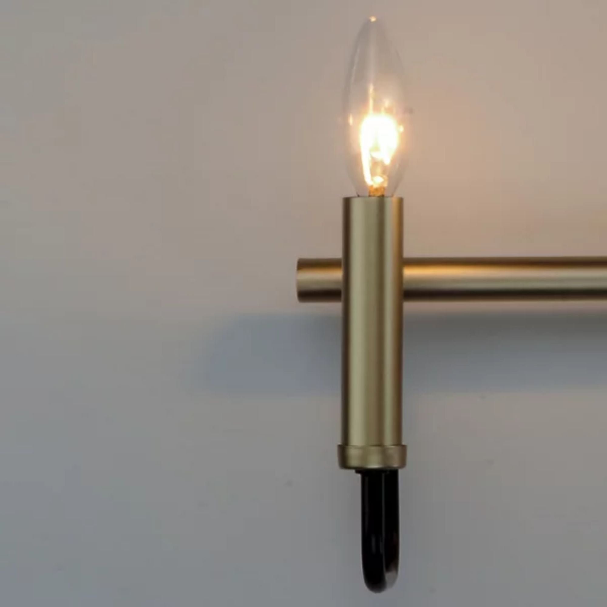 Sullivan 3-Light Wide Black/Gold Vanity Light by Maxim Lighting