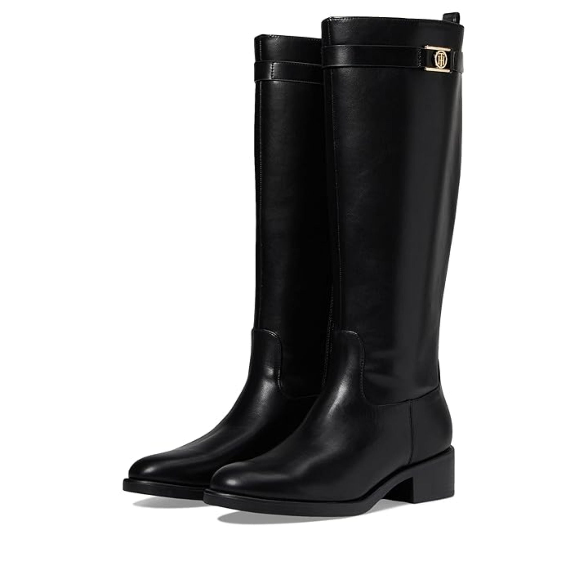 Tommy Hilfiger Women's Iviann Boots – Black, Size 7.5M