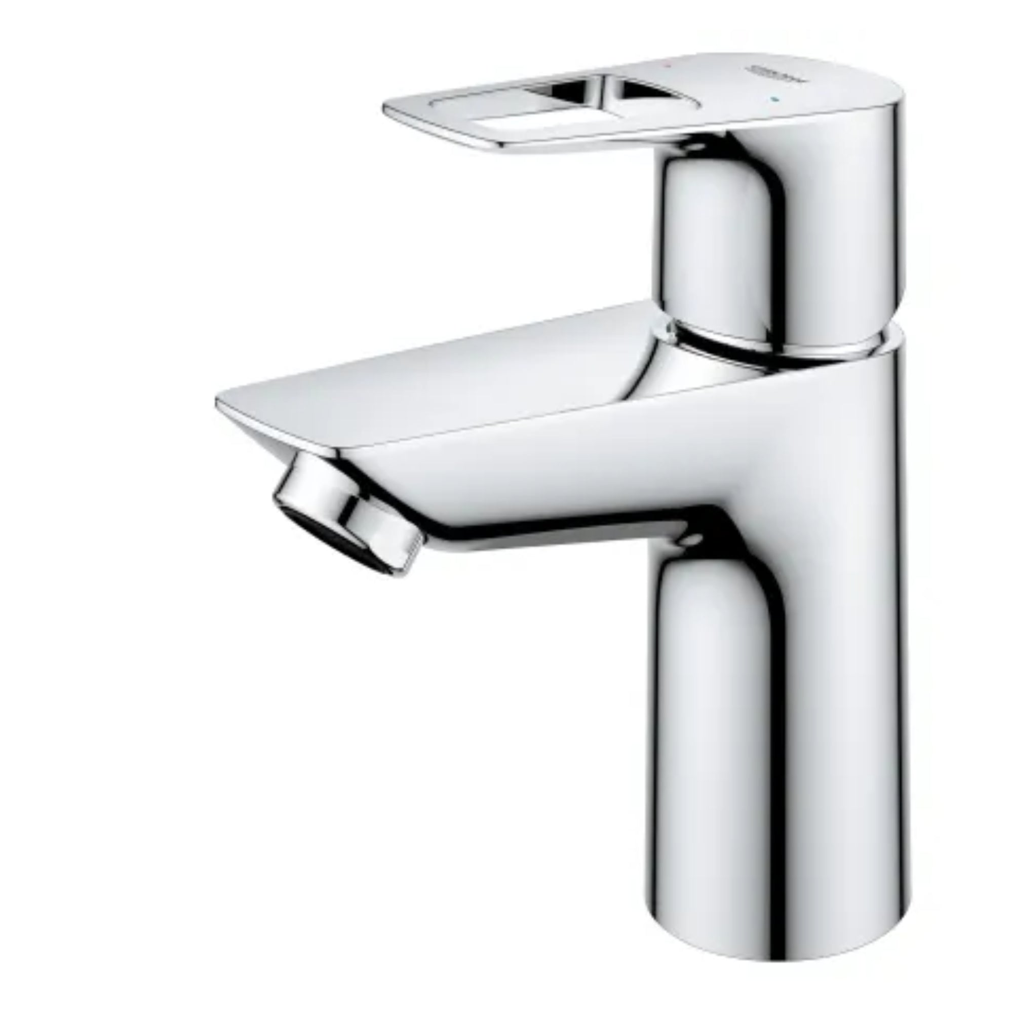 GROHE BauLoop Single-Handle Single Hole Bathroom Faucet in StarLight Chrome