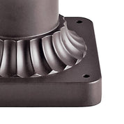 Kichler 5.75 in. x 3.5 in. Bronze Aluminum Outdoor Pedestal Mount