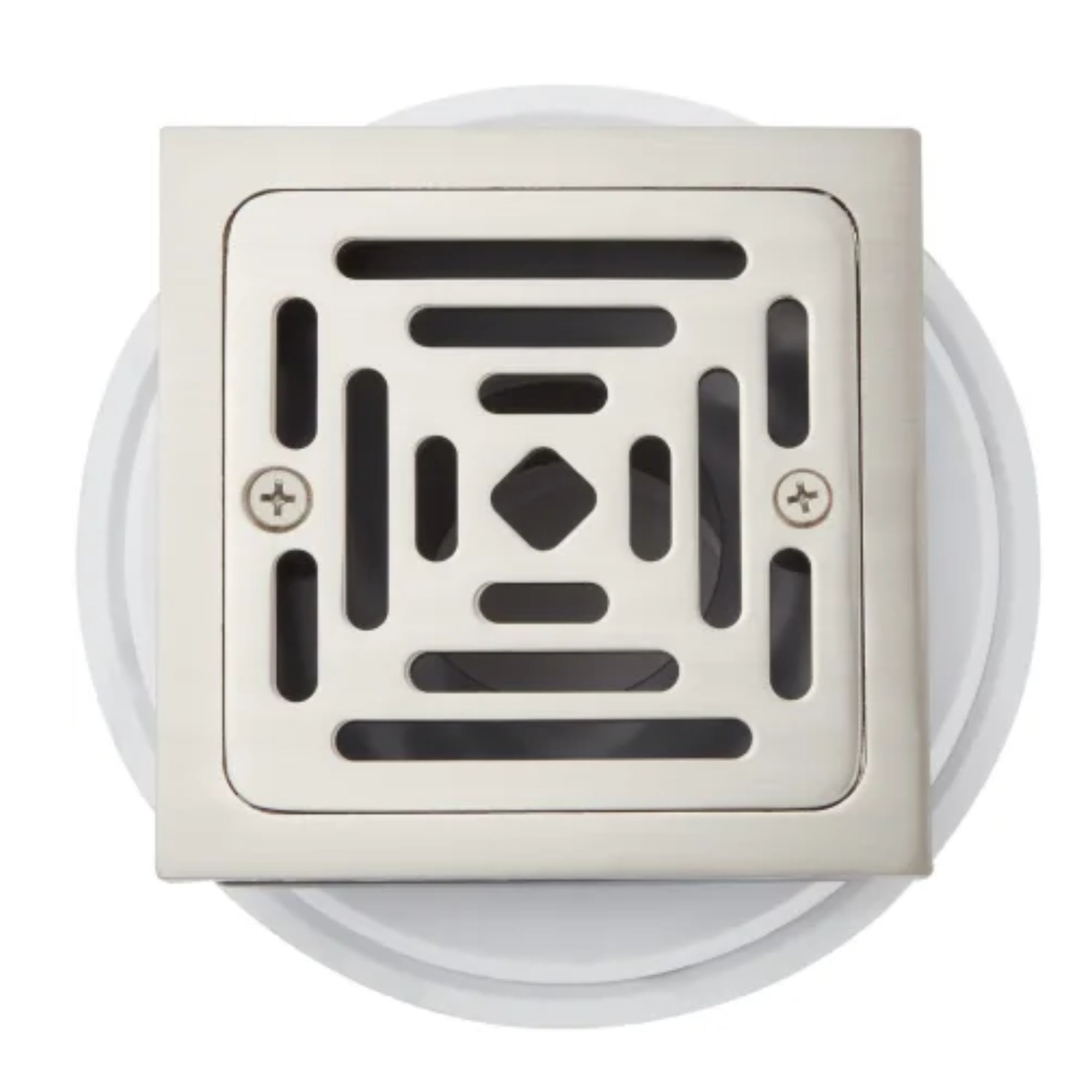 Signature Hardware 948035 Adelphi 4-1/2" Pattern Grate Linear Shower Drain – Chrome