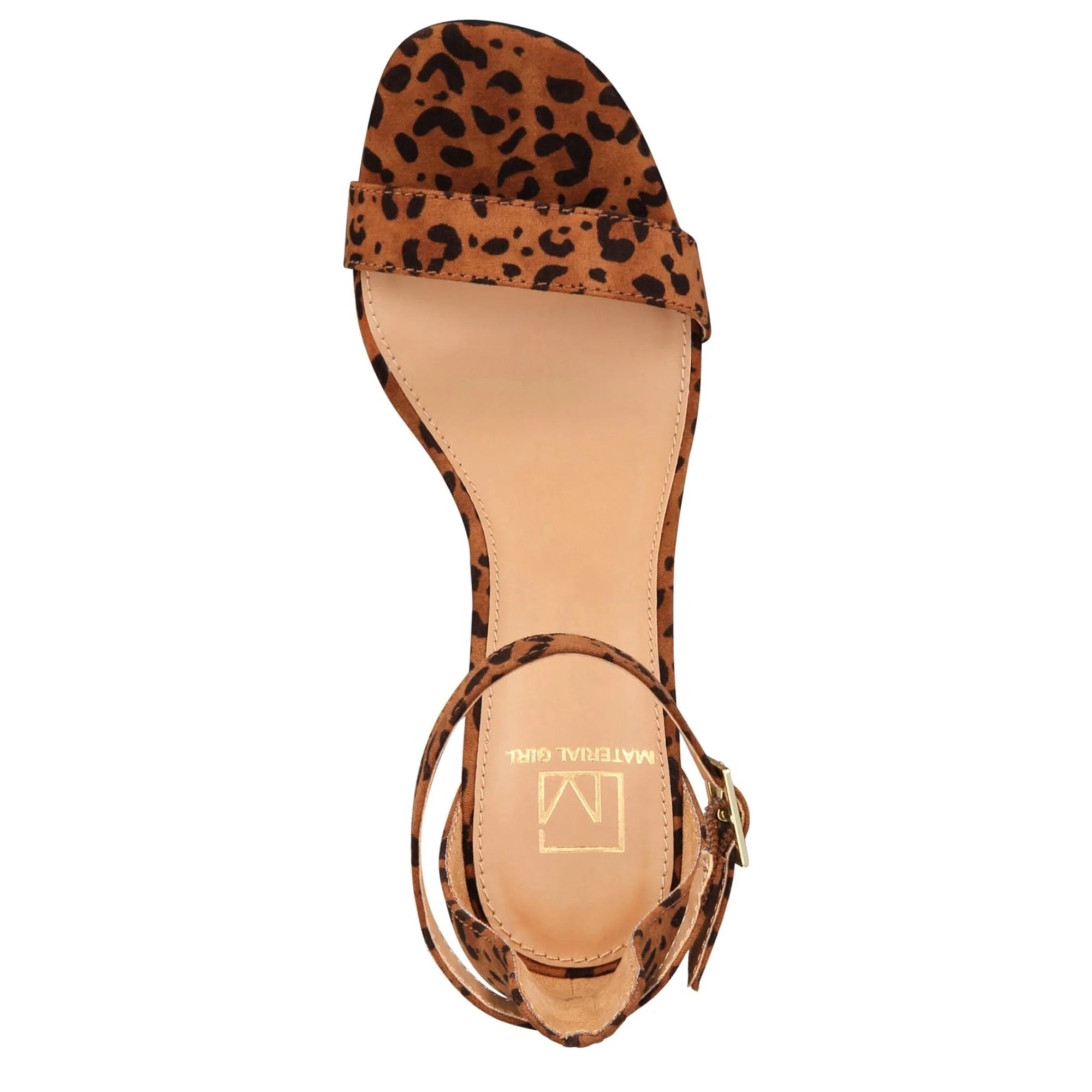 Material Girl Women's Blaire Padded Ankle Strap Stiletto Dress Sandals, Size 10