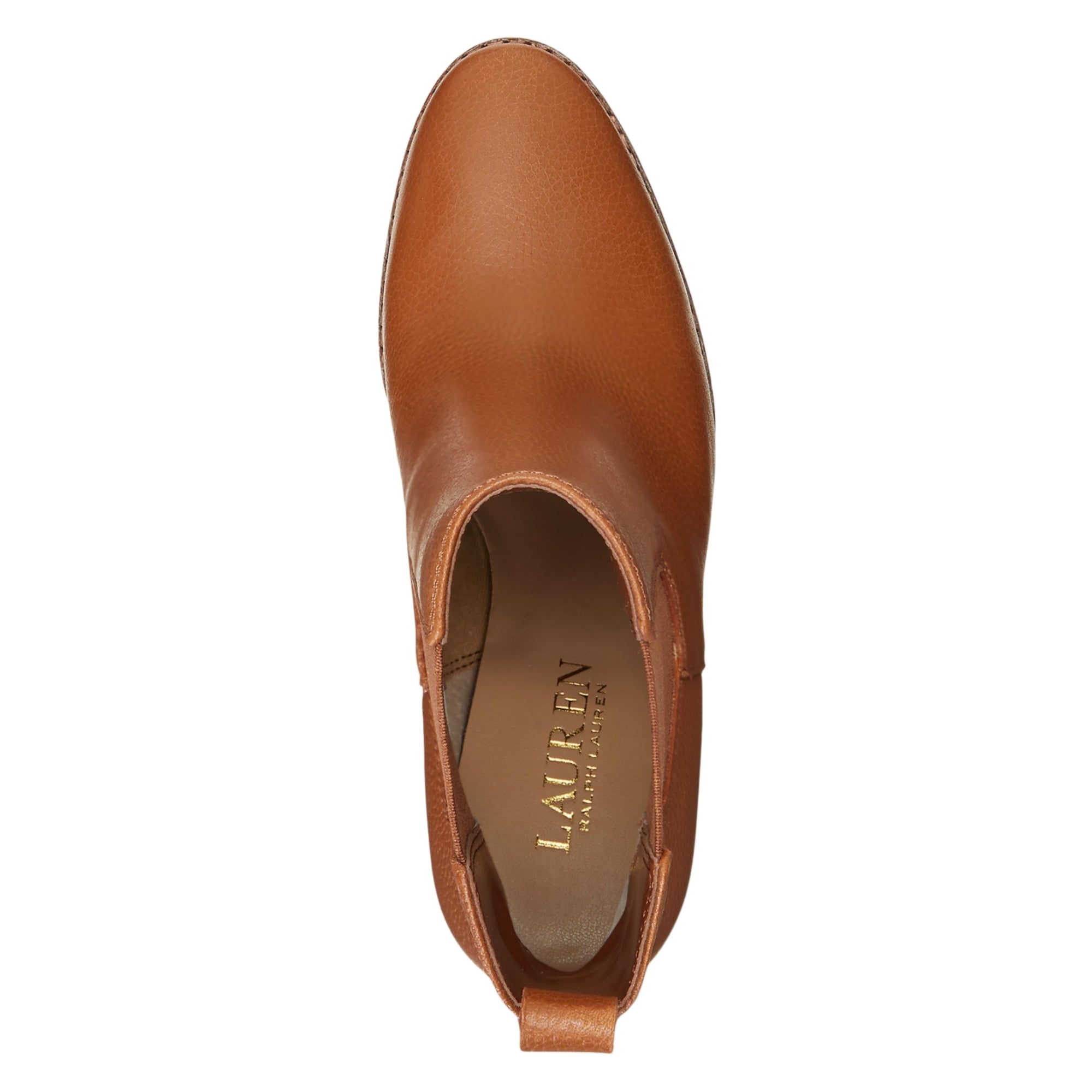 Polo Ralph Lauren Women's Mylah Stretch Ankle Chelsea Boots – Light Beige, Size 10B