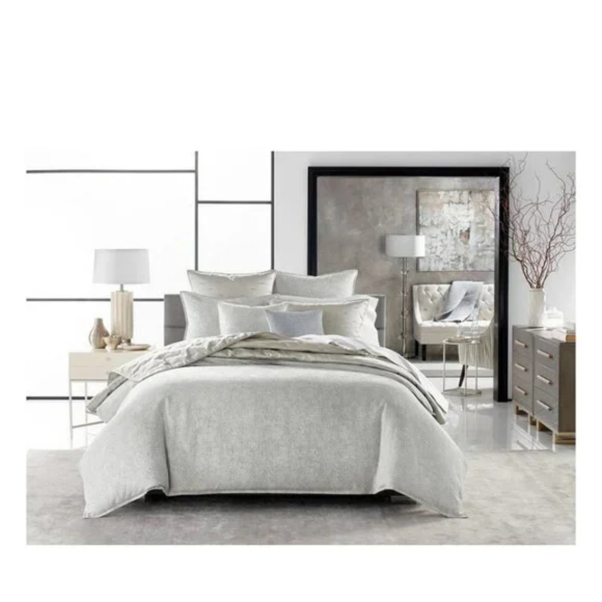 Hotel Collection Tessellate 3-Pc. Comforter Set, King