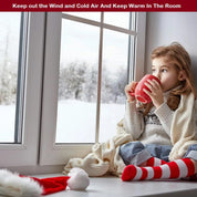 FonsBleaudy Insulating Film Window Kit – Shrink Film for 3 Windows, Cold Weather Insulator, Clear