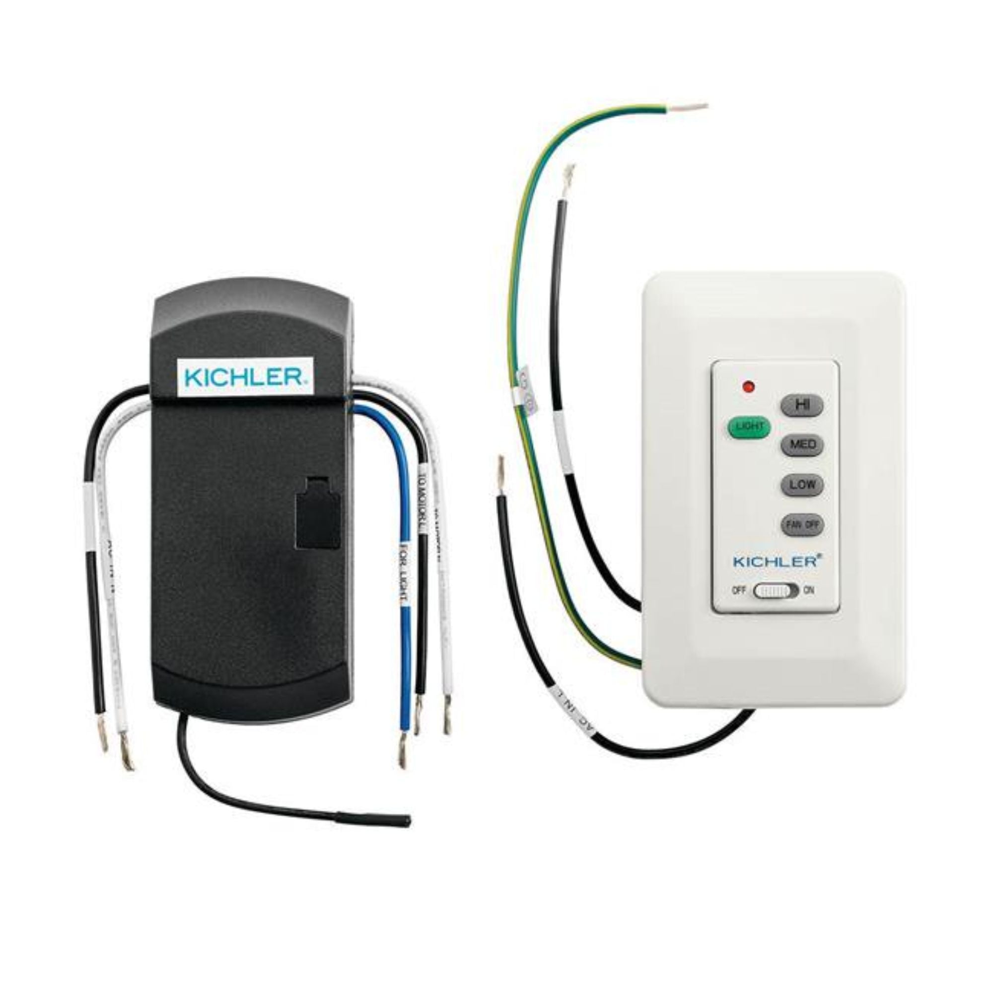 Fan Accessory Kichler 56K Basic Wall Control - 371042MUL