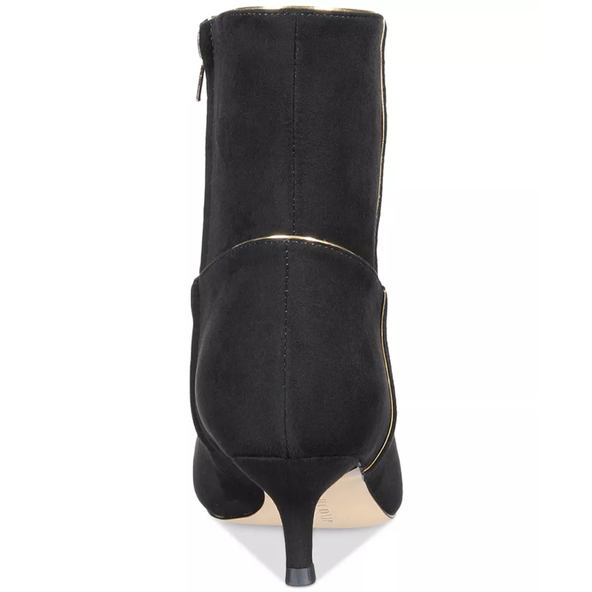 Things II Come Women's Jaimee Luxurious Kitten-Heel Shooties – Black, Size 9M