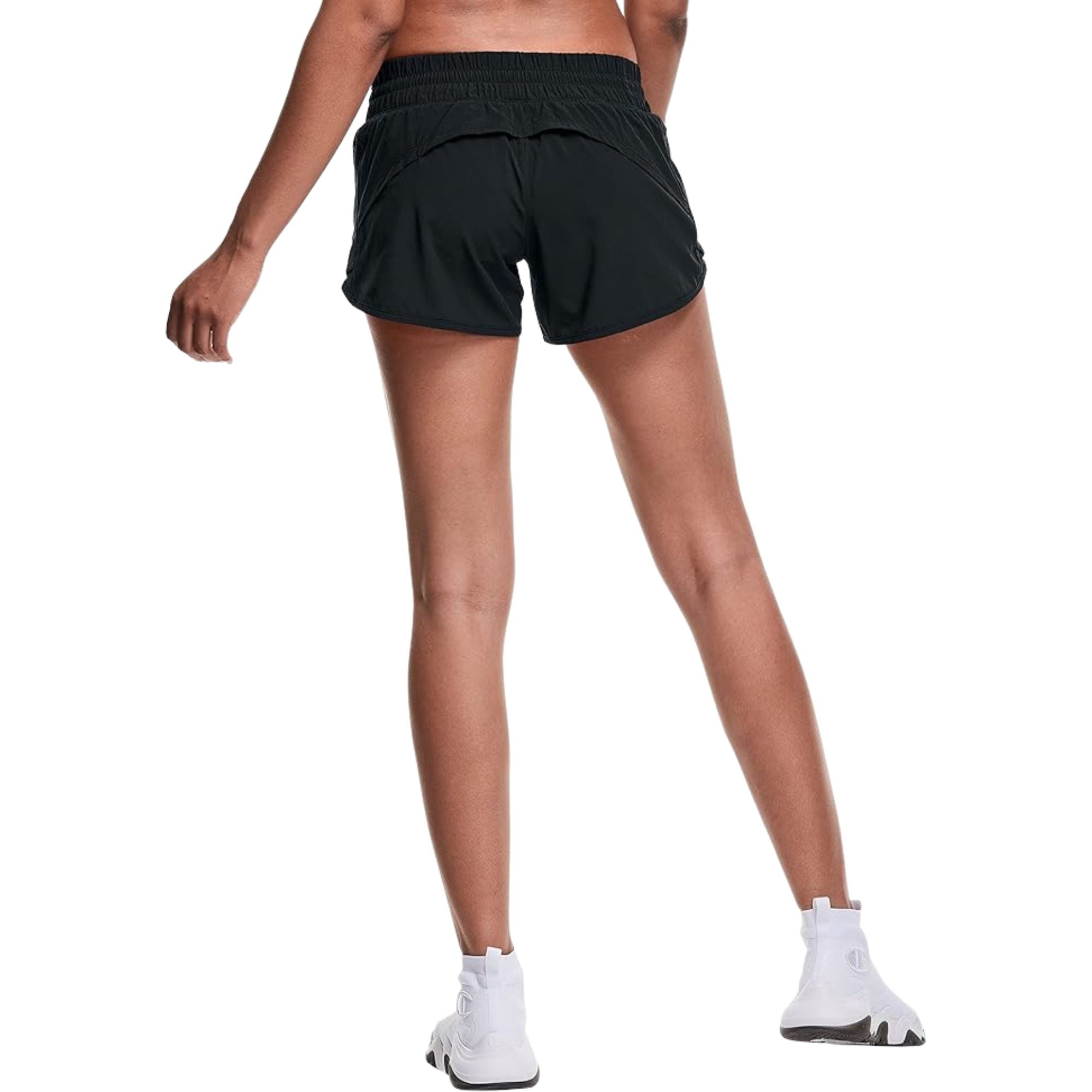 Champion Women's Pull-On Dolphin-Hem Shorts - Size Large