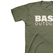 Bass Outdoor Men's Logo Crewneck Short Sleeve T-Shirt Green XL