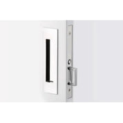 Emtek 2154 Narrow Modern Rectangular 7-1/4" Tall Passage Pocket Door Pull – Satin Nickel