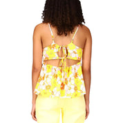 Sanctuary Women's Playdate Camisole Floral Top - Size Small