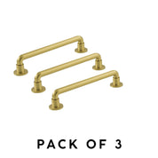 Belwith Keeler Urbane 6-5/16" Cabinet Pulls – 3-Pack – Brushed Gold Brass