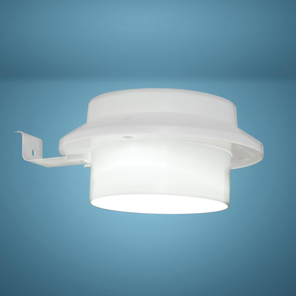 Patriot Lighting® Solar Integrated LED Gutter Landscape Light - Pack of 3