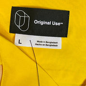 Original Use Men's Tropical Short Sleeve Button-Down Shirt – Palm Trees Ombre, Large