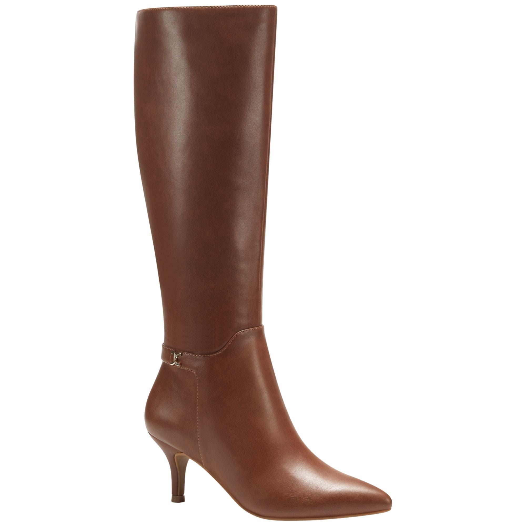 Charter Club Women's Cruelaa Dress Boots – Cognac, Size 9.5M