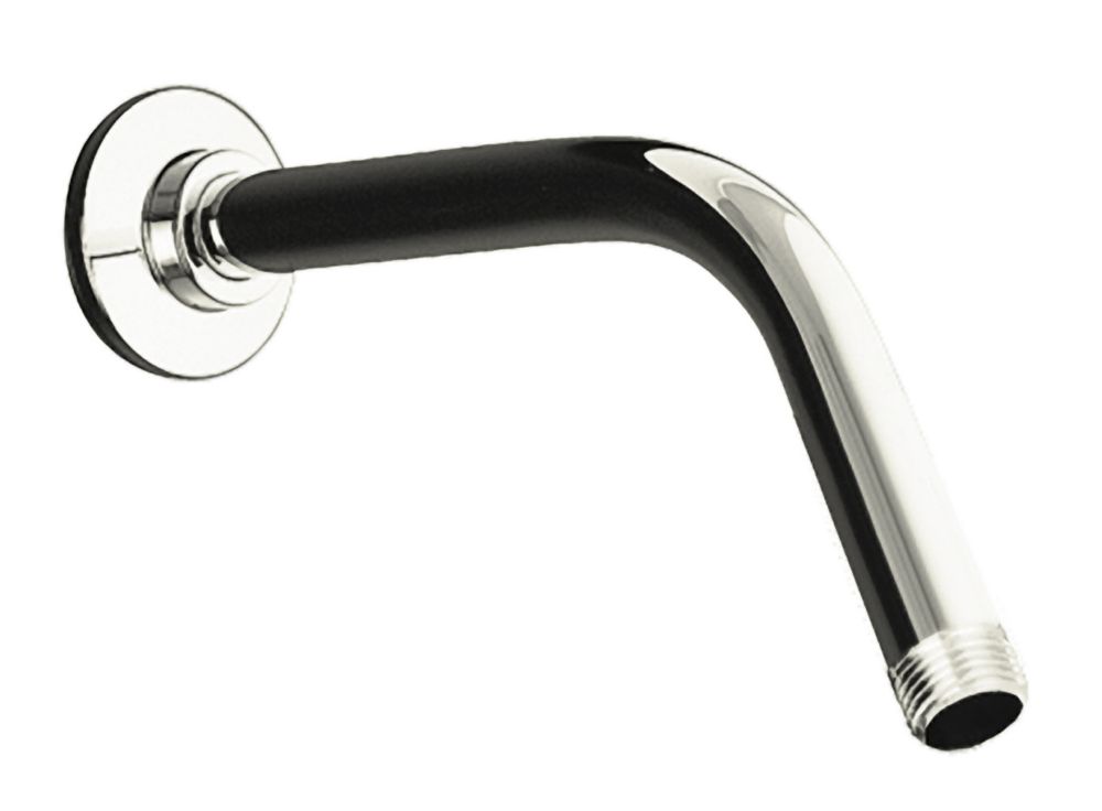KOHLER K-7397 MasterShower Shower Arm and Flange, 7-1/2" Long – Polished Nickel