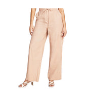 And Now This Women's Linen Blend Cargo Pants – Pecan, Size - XL