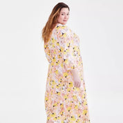 Style & Co Plus Size Floral-Print Tiered Maxi Dress – Arles Floral Pink, Size 2X