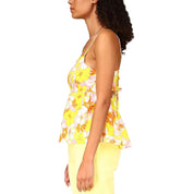 Sanctuary Women's Playdate Camisole Floral Top - Size Small