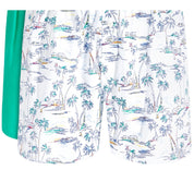 Club Room Men's 2-Pack Tropical & Solid Boxer Shorts – Green