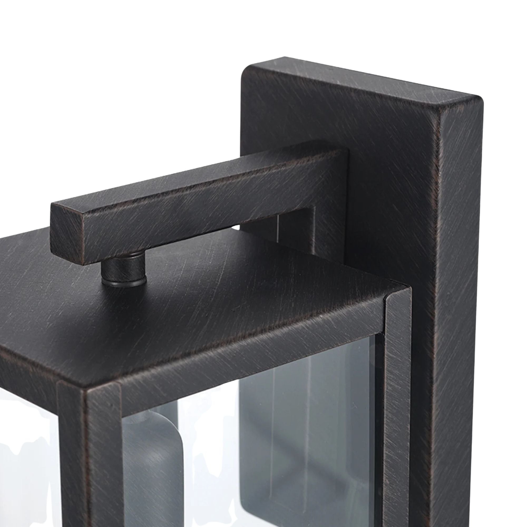 Bowery 1-Light Brushed Dark Bronze Wall Sconce – Indoor/Outdoor