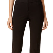 Alfani Modern Straight-Leg Pants – Deep Black, Size - 14