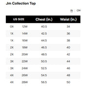 JM Collection Plus Size Floral Print Short-Sleeve Top – Rose Tint Combo, 0X