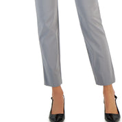 JM Collection Women's Cambridge Woven Pull-On Pants – Lunar Grey, Size M