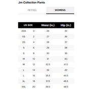 JM Collection Women's Pull-On Slim-Fit Cropped Pants – New Fawn, 2XL