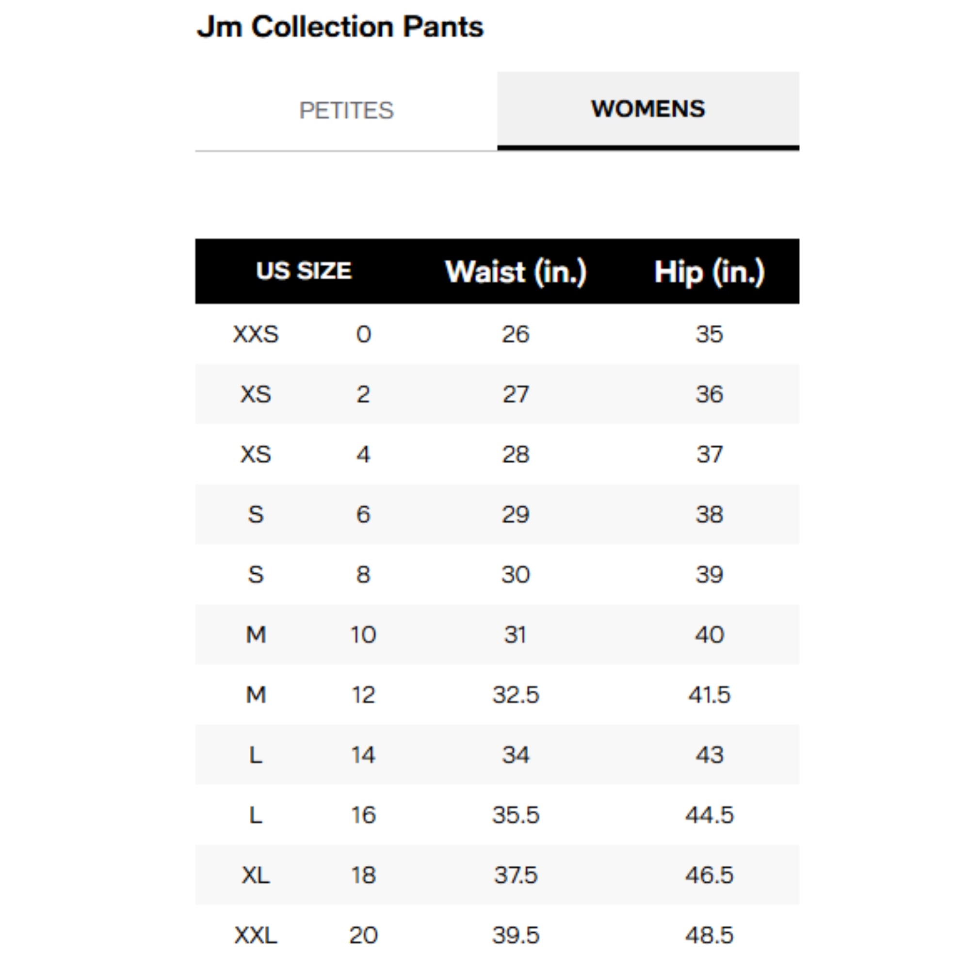 JM Collection Women's Pull-On Slim-Fit Cropped Pants – New Fawn, 2XL