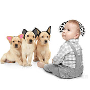 9PCS Dog Ear Headbands – Pet Birthday Party Costume Dress-Up Accessories, Multicolor Felt