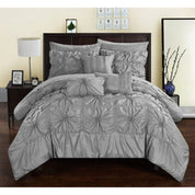 Chic Home Design Springfield Comforter Set - Vintage Bedding, Size - Queen
