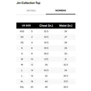 JM Collection Printed Jacquard Top – Neutral Windswept, 2XL