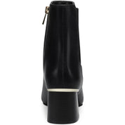 Alfani Women's Leather Ankle Boots – Black, Size 8.5M