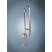 Moen 30 in. X 1-1/4 in. Flip-up Screw Grab Bar - Peened Stainless Steel