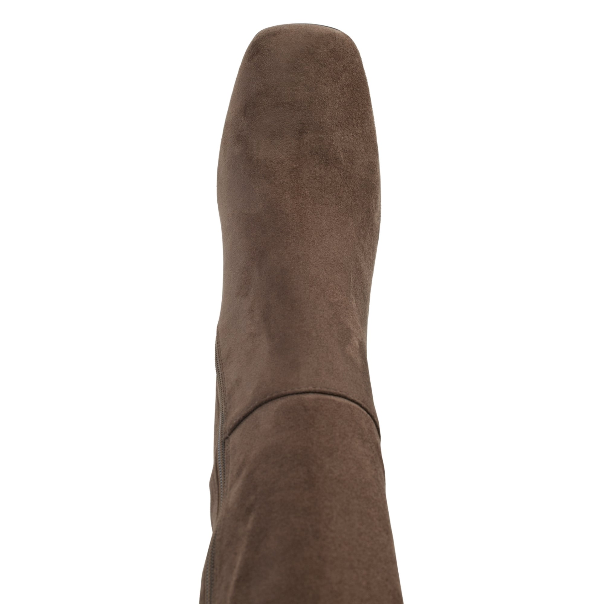 DKNY Cilli Pointed-Toe Over-the-Knee Dress Boots – Mushroom, Size 9