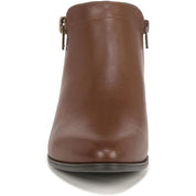 Naturalizer Women's Claire Medium/Wide Ankle Booties – Cinnamon Brown Synthetic, Size 9.5M