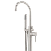 AKDY 1-Handle Freestanding Floor Mount Tub Faucet with Hand Shower