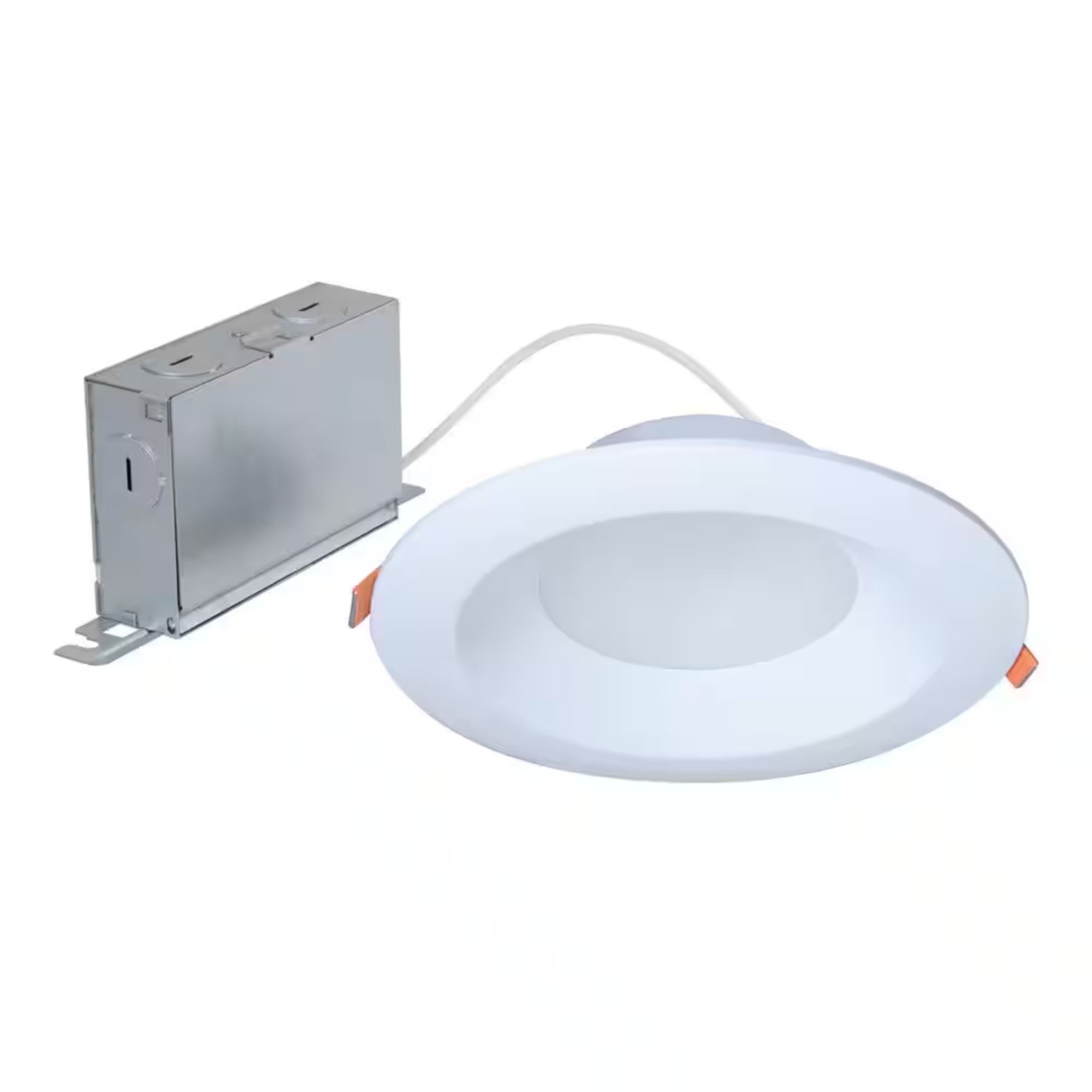 Halo 3010018 6" 8.5W LED Canless Recessed Downlight - Matte White