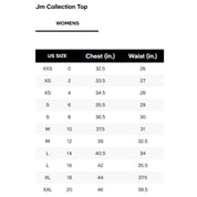 JM Collection Women's 3/4 Sleeve Printed Jacquard Top – Light Lavender Combo, XXL